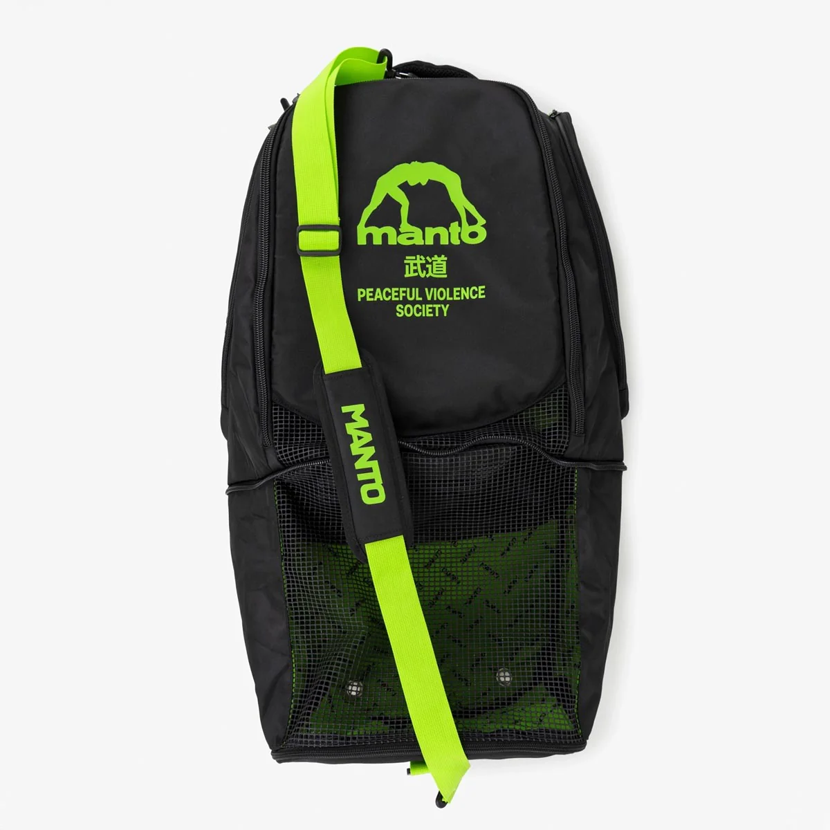 Backpack Manto SOCIETY Convertible XL Black-green  - Image 5