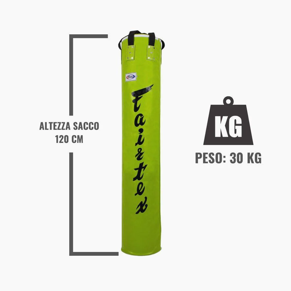 Bag Fairtex HB5 Green 30 kg 120 cm Full  - Image 3