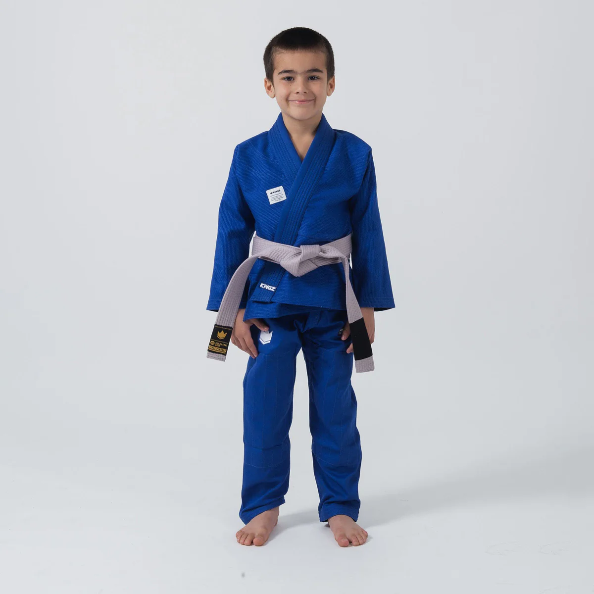 BJJ Gi child Kingz Kore V2 IBJJF Blue  - Image 5
