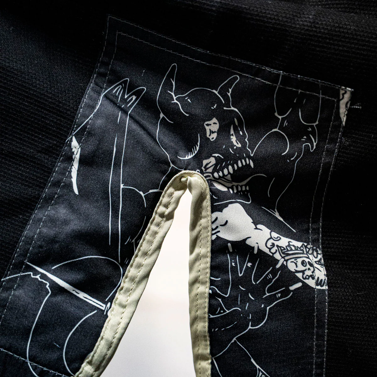 BJJ Gi Half Sumo Archangel Black  - Image 5