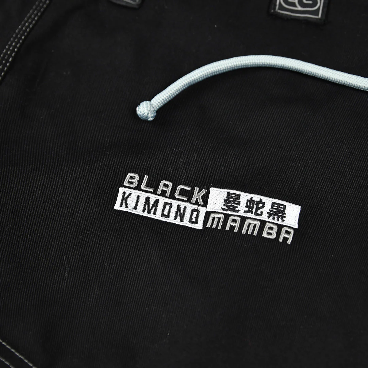 BJJ Gi Half Sumo Mamba Black  - Image 11