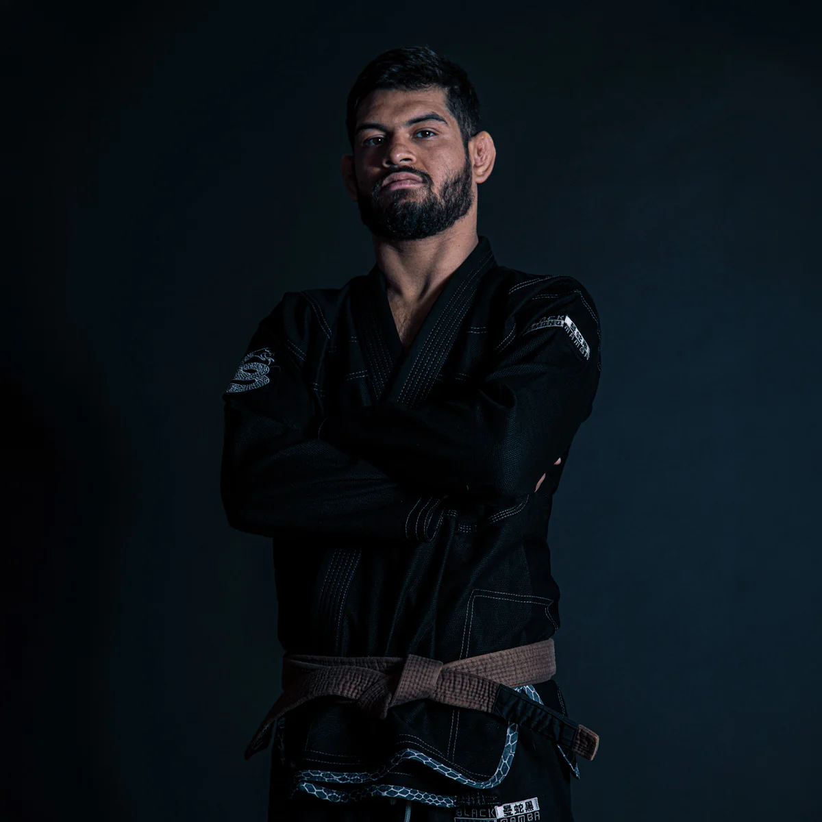 BJJ Gi Half Sumo Mamba Black  - Image 14