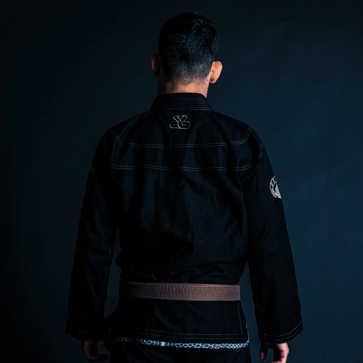 BJJ Gi Half Sumo Mamba Black  - Image 16