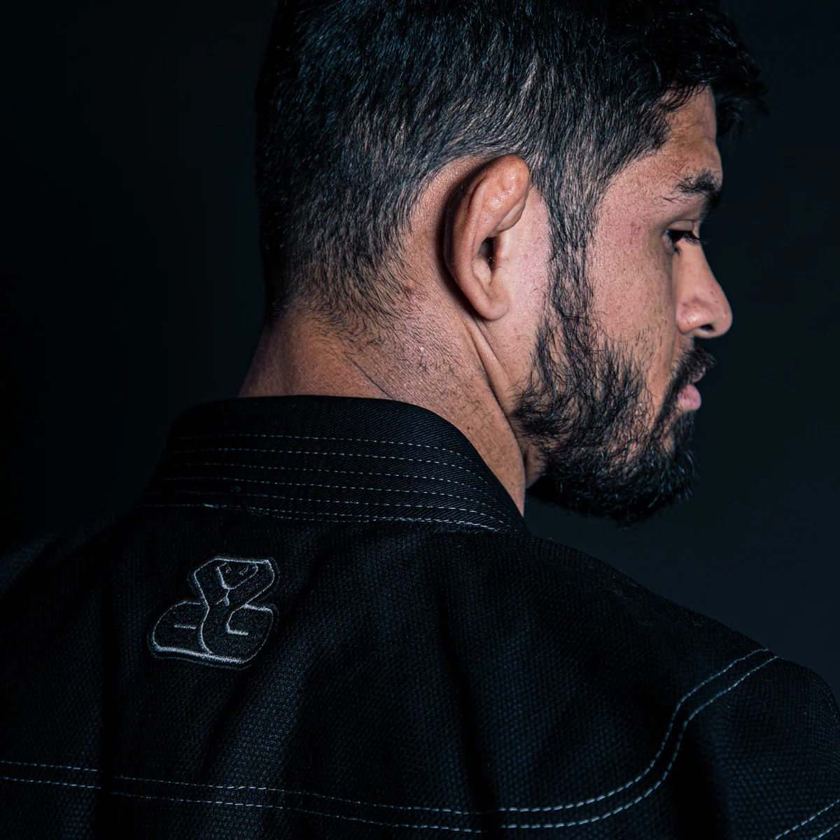 BJJ Gi Half Sumo Mamba Black  - Image 17