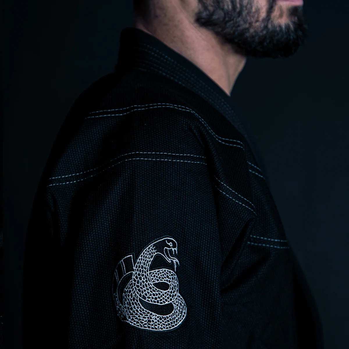 BJJ Gi Half Sumo Mamba Black  - Image 18