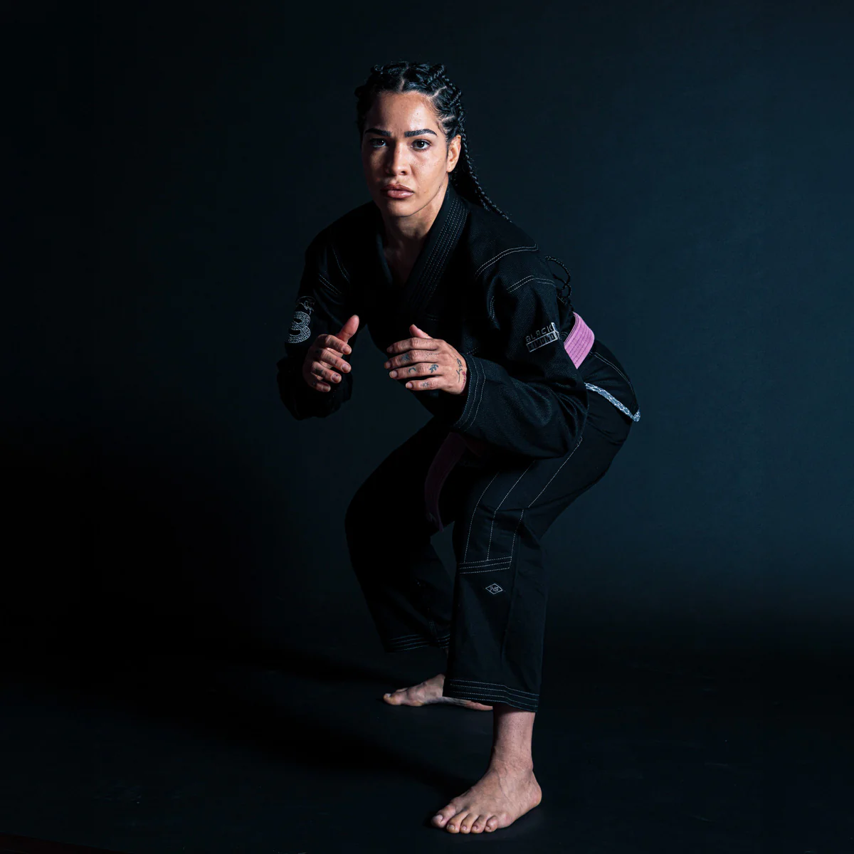 BJJ Gi Half Sumo Mamba Black  - Image 21