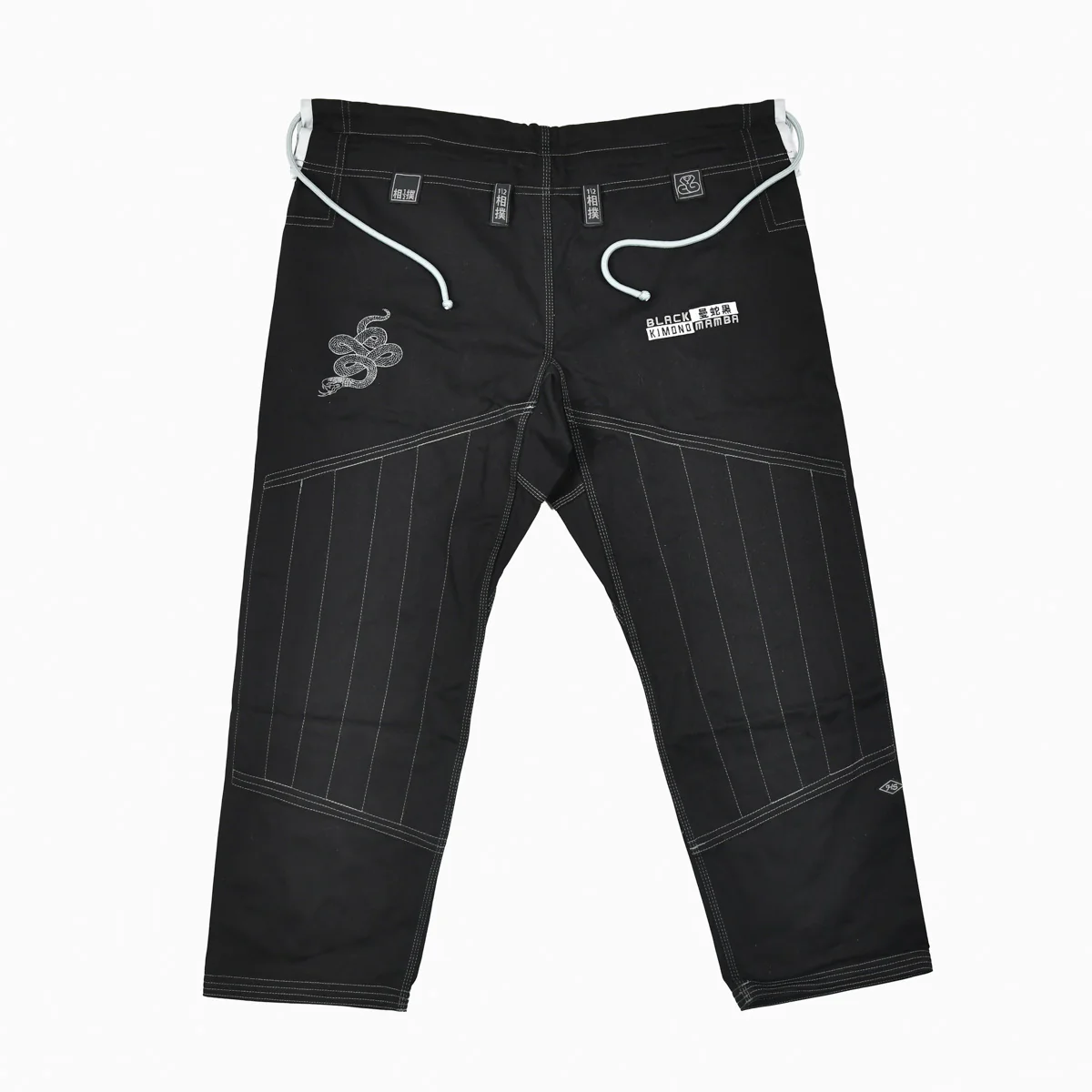 BJJ Gi Half Sumo Mamba Black  - Image 3