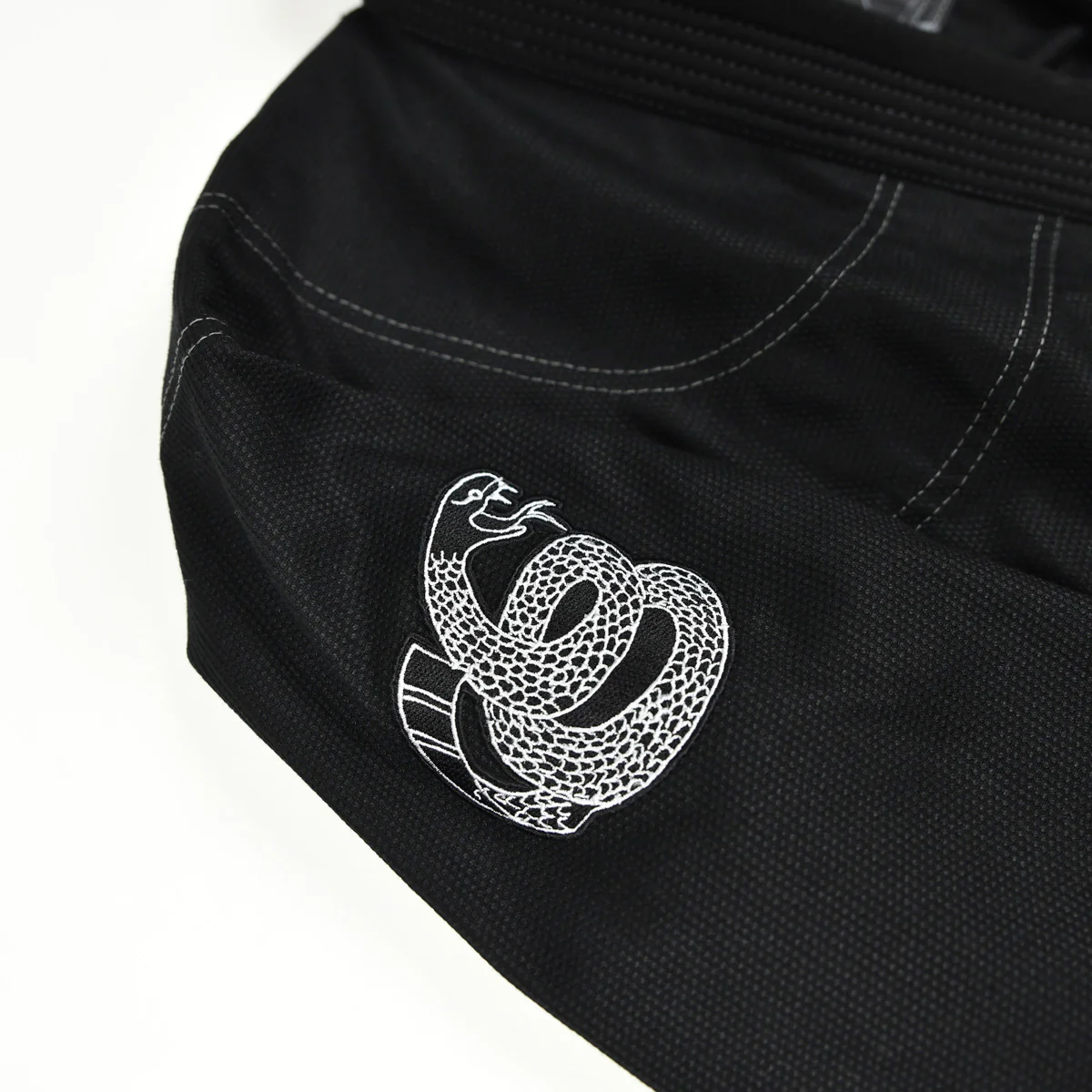 BJJ Gi Half Sumo Mamba Black  - Image 4