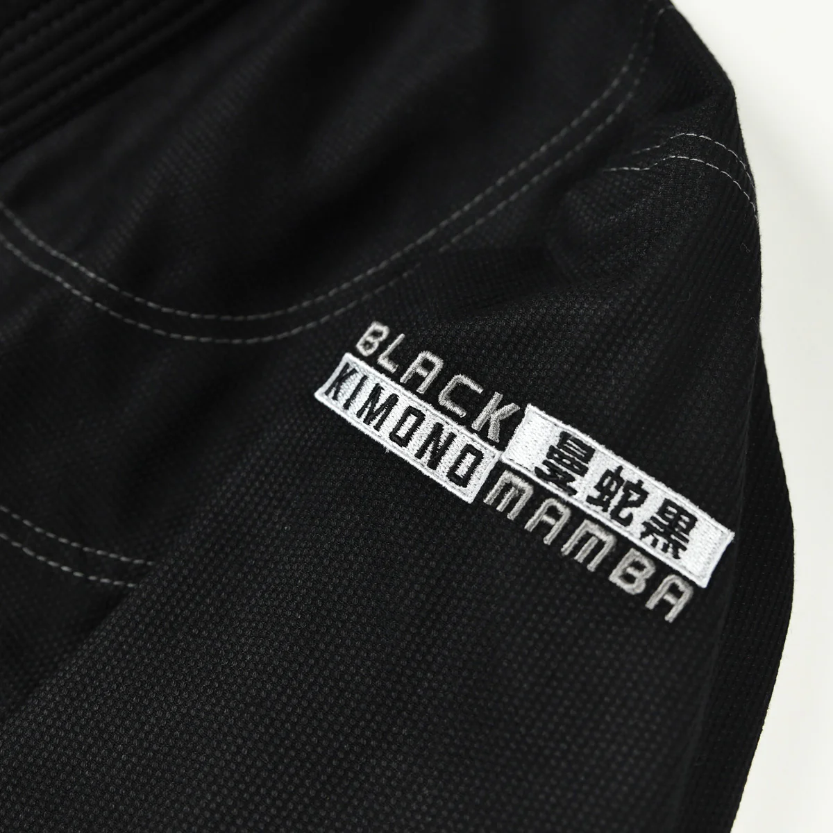 BJJ Gi Half Sumo Mamba Black  - Image 7