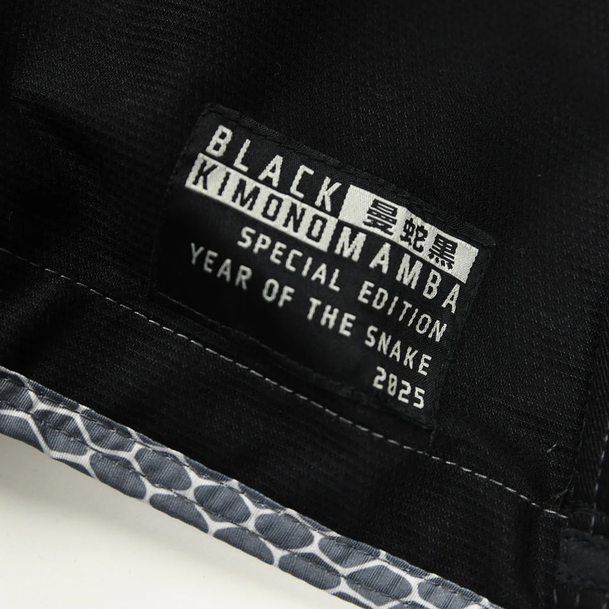 BJJ Gi Half Sumo Mamba Black  - Image 9
