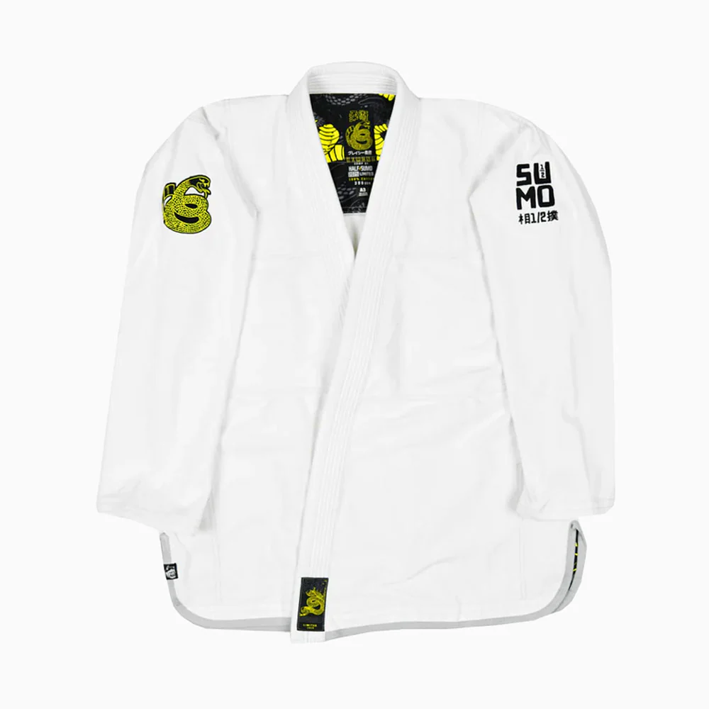 BJJ Gi Half Sumo Mamba IBJJF White  - Image 2