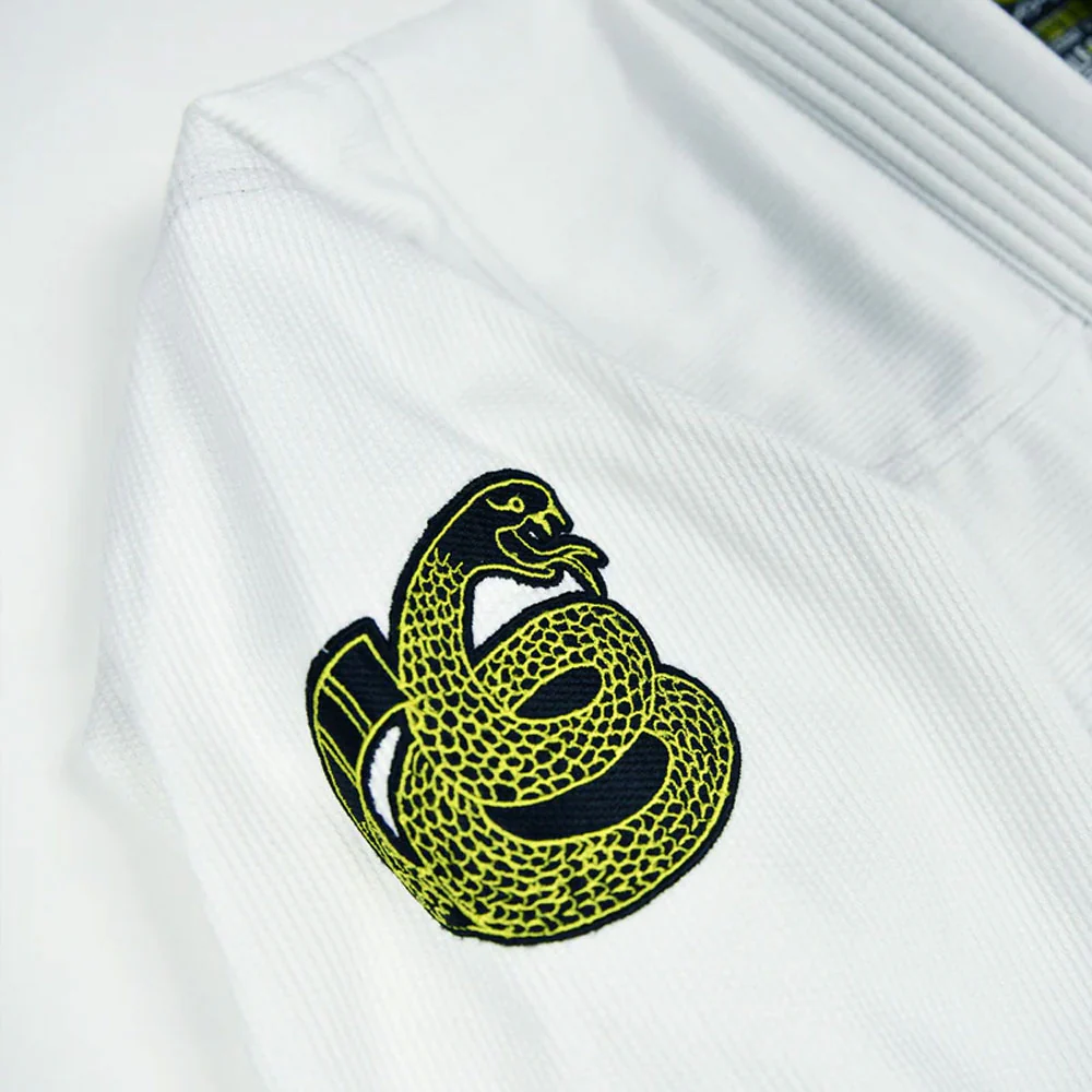 BJJ Gi Half Sumo Mamba IBJJF White  - Image 7