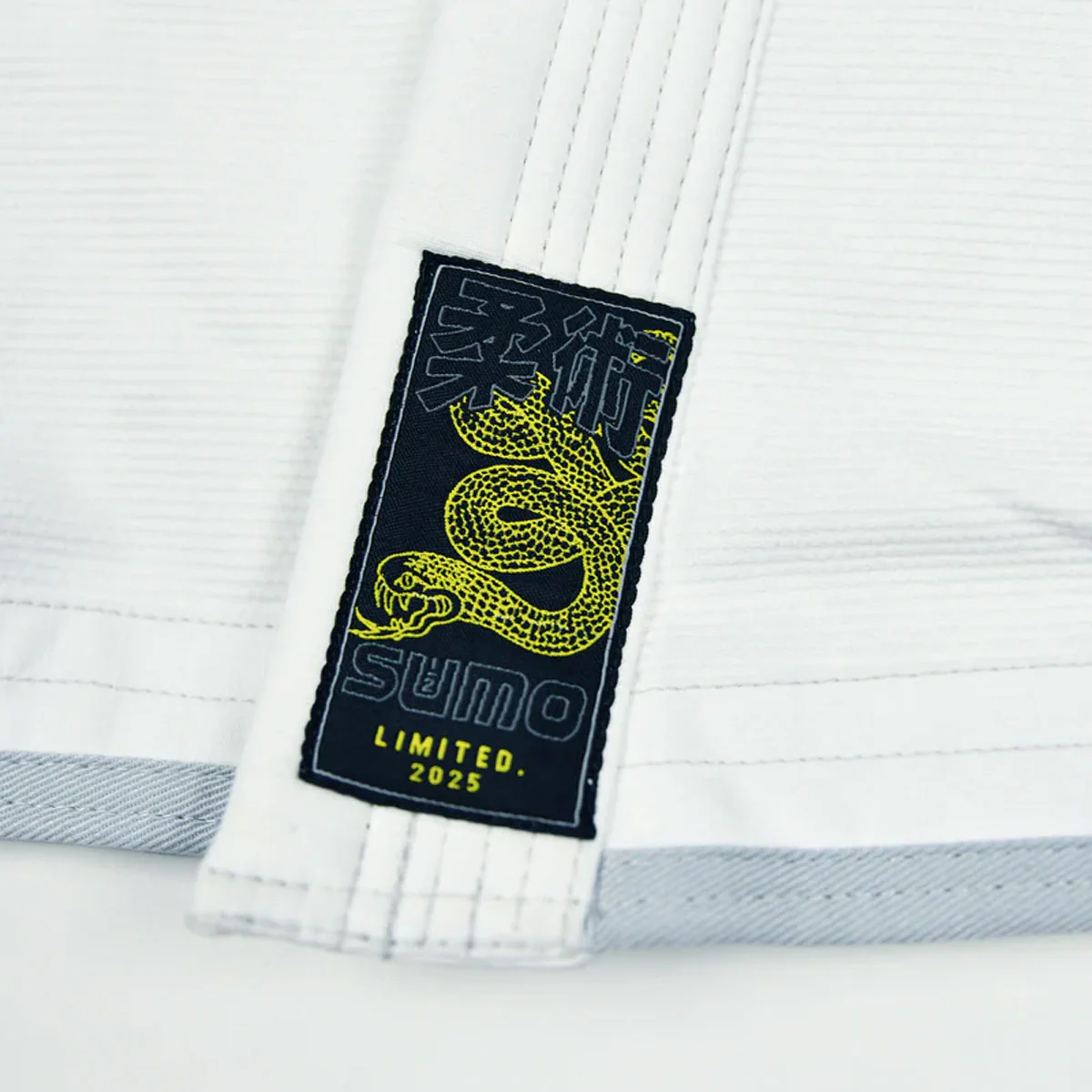 BJJ Gi Half Sumo Mamba IBJJF White  - Image 8
