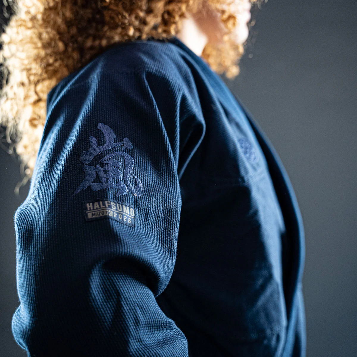BJJ Gi Half Sumo Mizu "Storm" Navy Blue  - Image 13