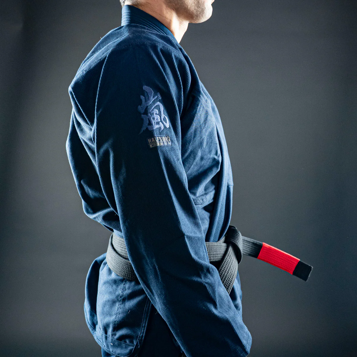 BJJ Gi Half Sumo Mizu "Storm" Navy Blue  - Image 6