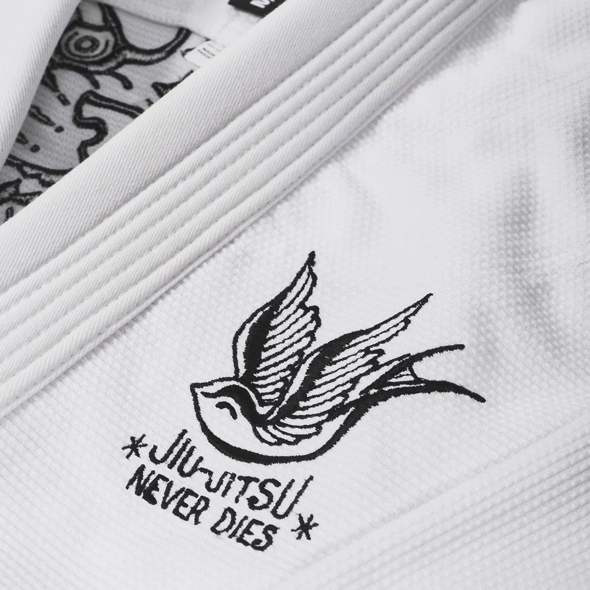 BJJ Gi Manto Miko BJJ Gi White  - Image 10