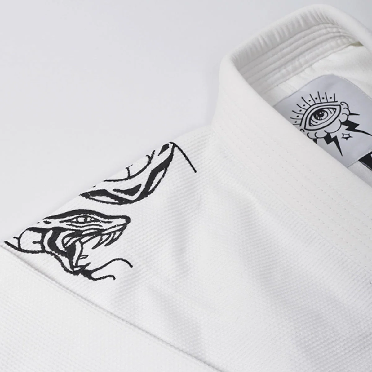 BJJ Gi Manto Miko BJJ Gi White  - Image 12