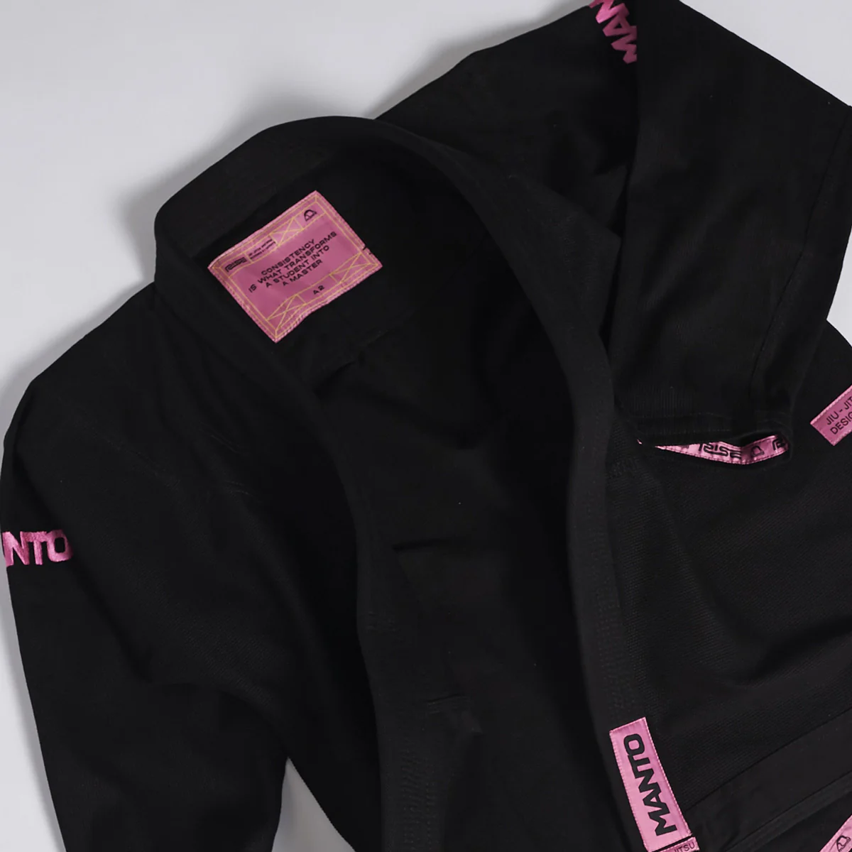 BJJ Gi Manto Rise 2.0 Black-pink  - Image 10