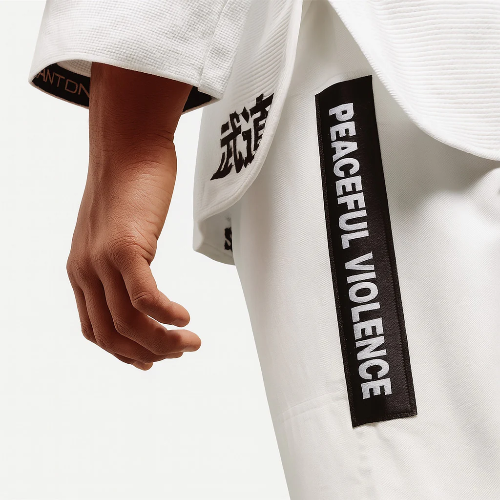 BJJ Gi Manto Society white  - Image 5