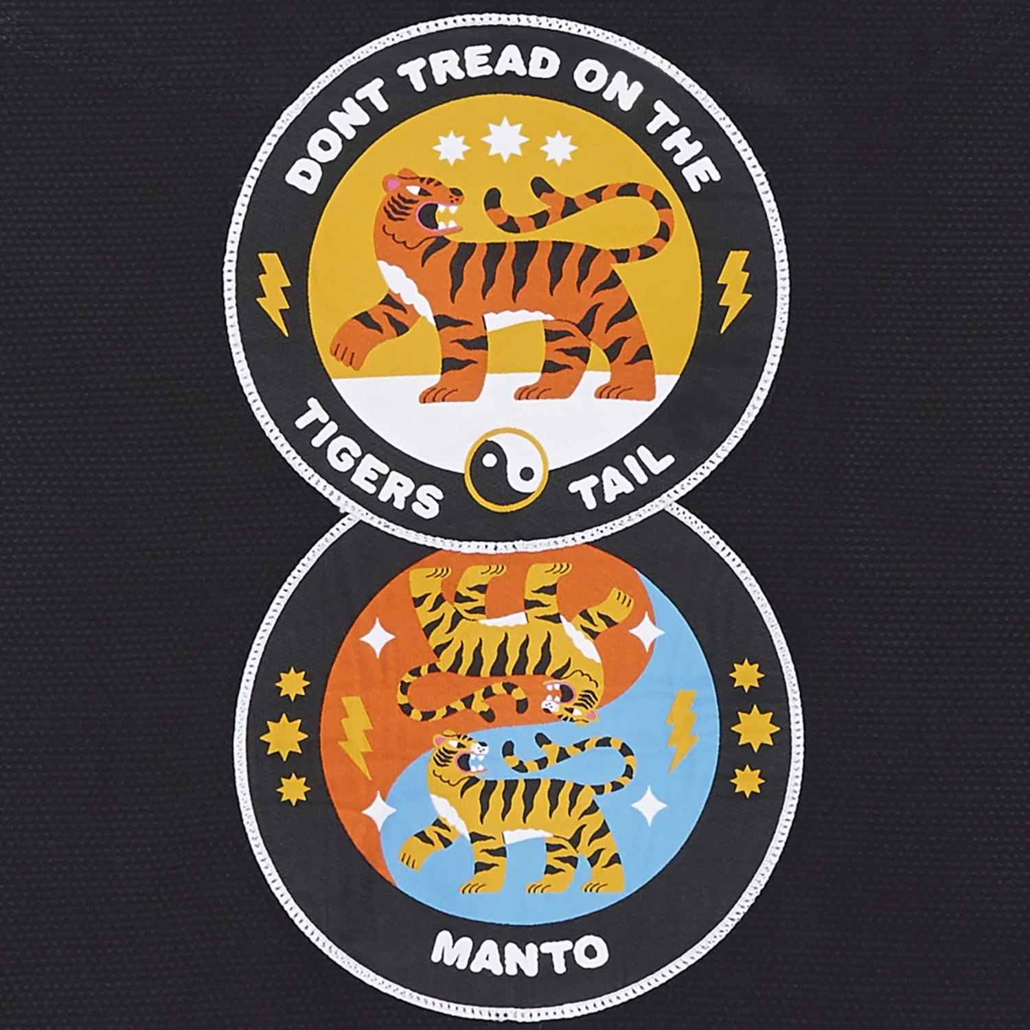 BJJ Gi Manto Tiger's Tail Black  - Image 10