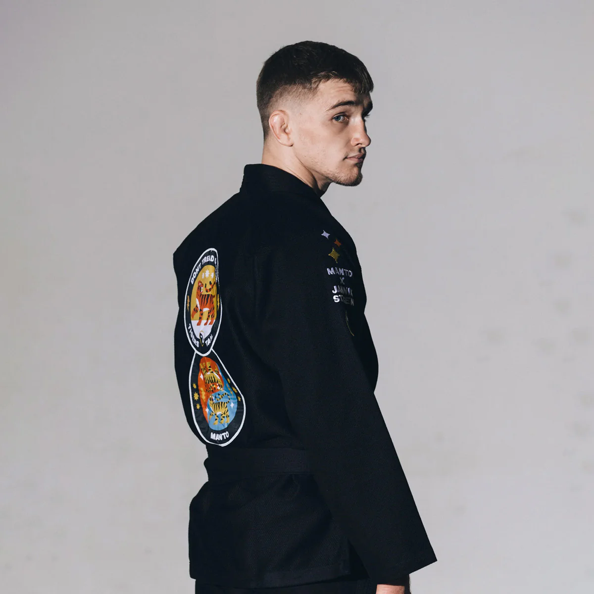 BJJ Gi Manto Tiger's Tail Black  - Image 13