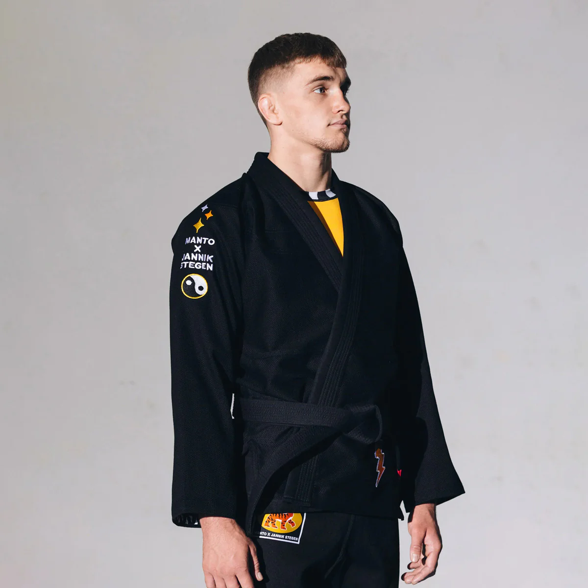 BJJ Gi Manto Tiger's Tail Black  - Image 14