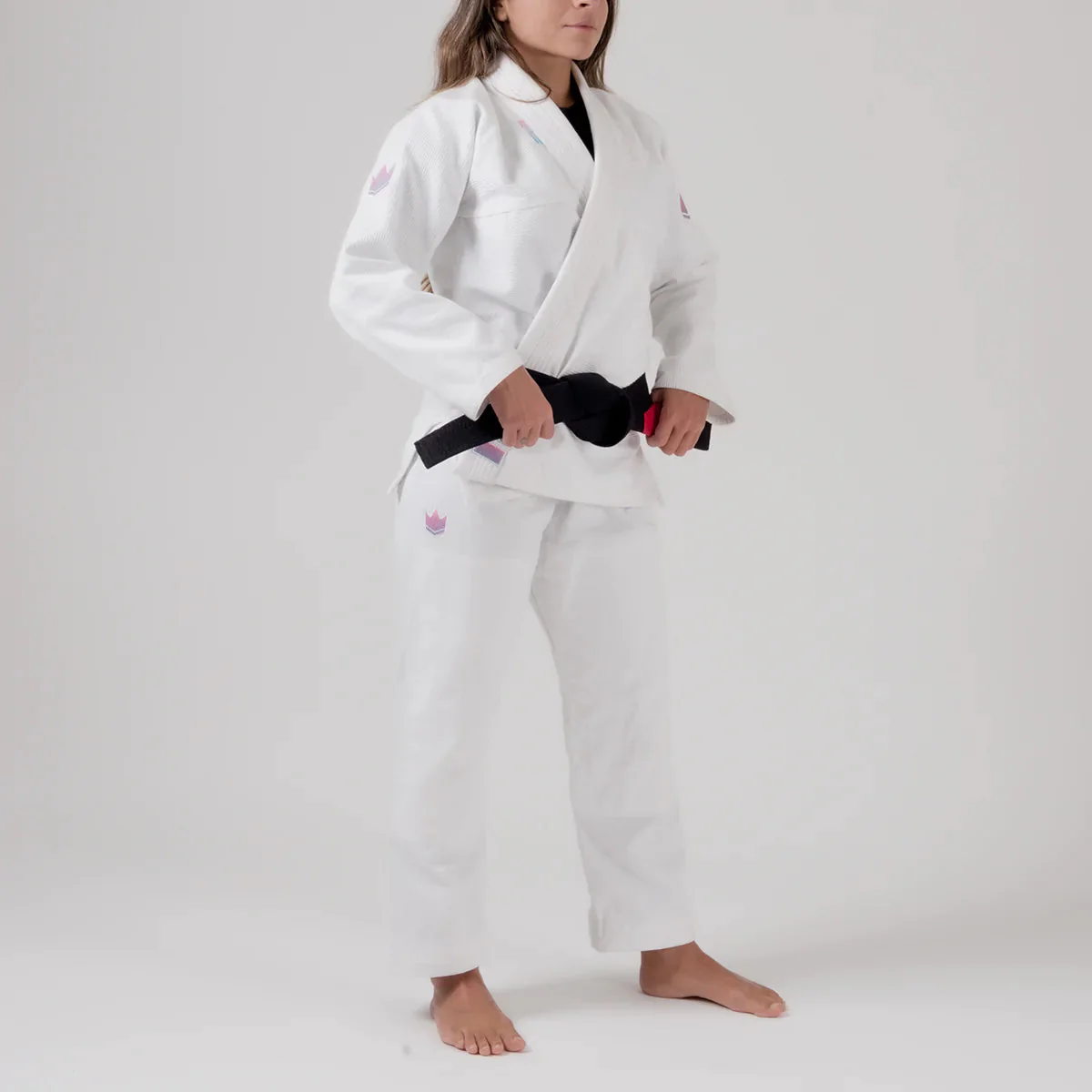 BJJ Gi woman Kingz Empowered White  - Image 6
