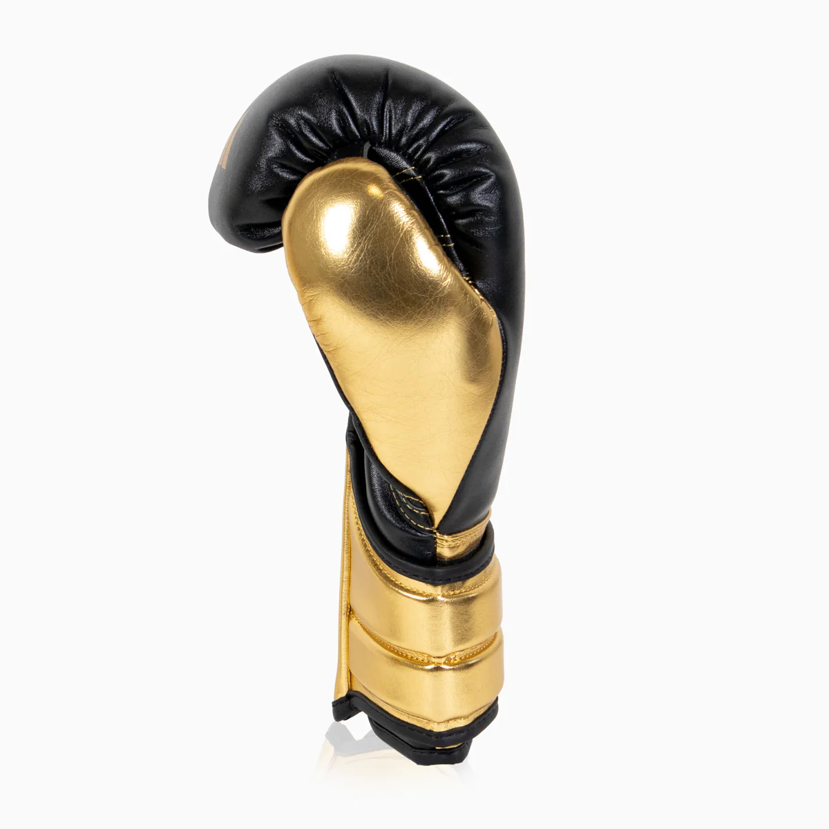 Boxing gloves Adidas Hybrid 500 Pro with Velcro Black-gold  - Image 4