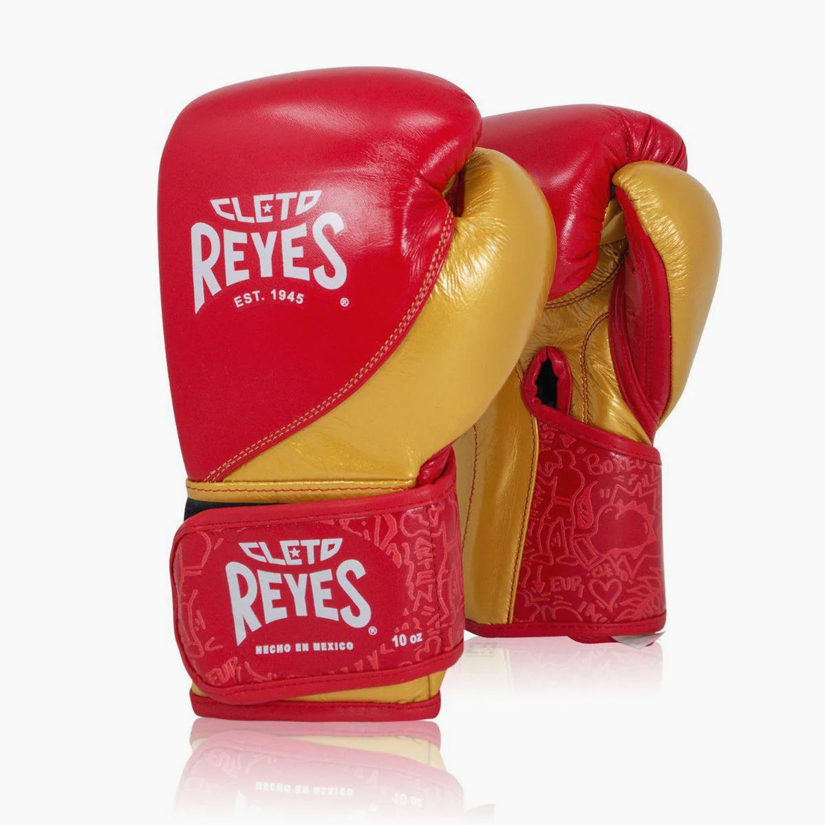 Boxing gloves Cleto Reyes High Precision Training CE7 Red-Gold 