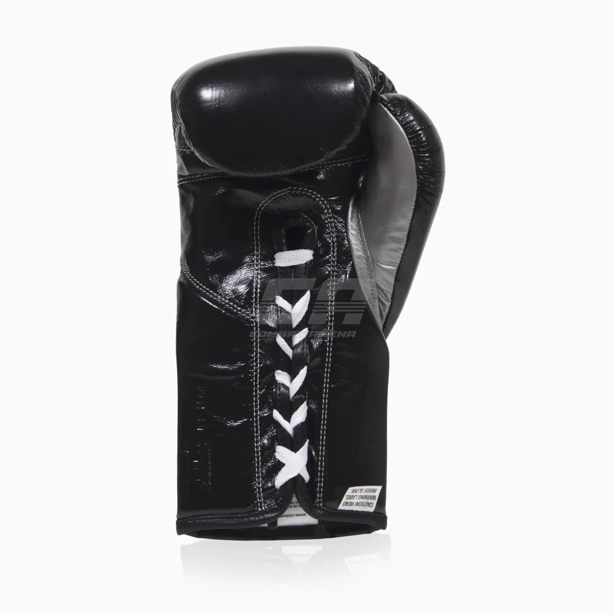 Boxing gloves Cleto Reyes Professional CB2 Black-Silver with laces  - Image 3