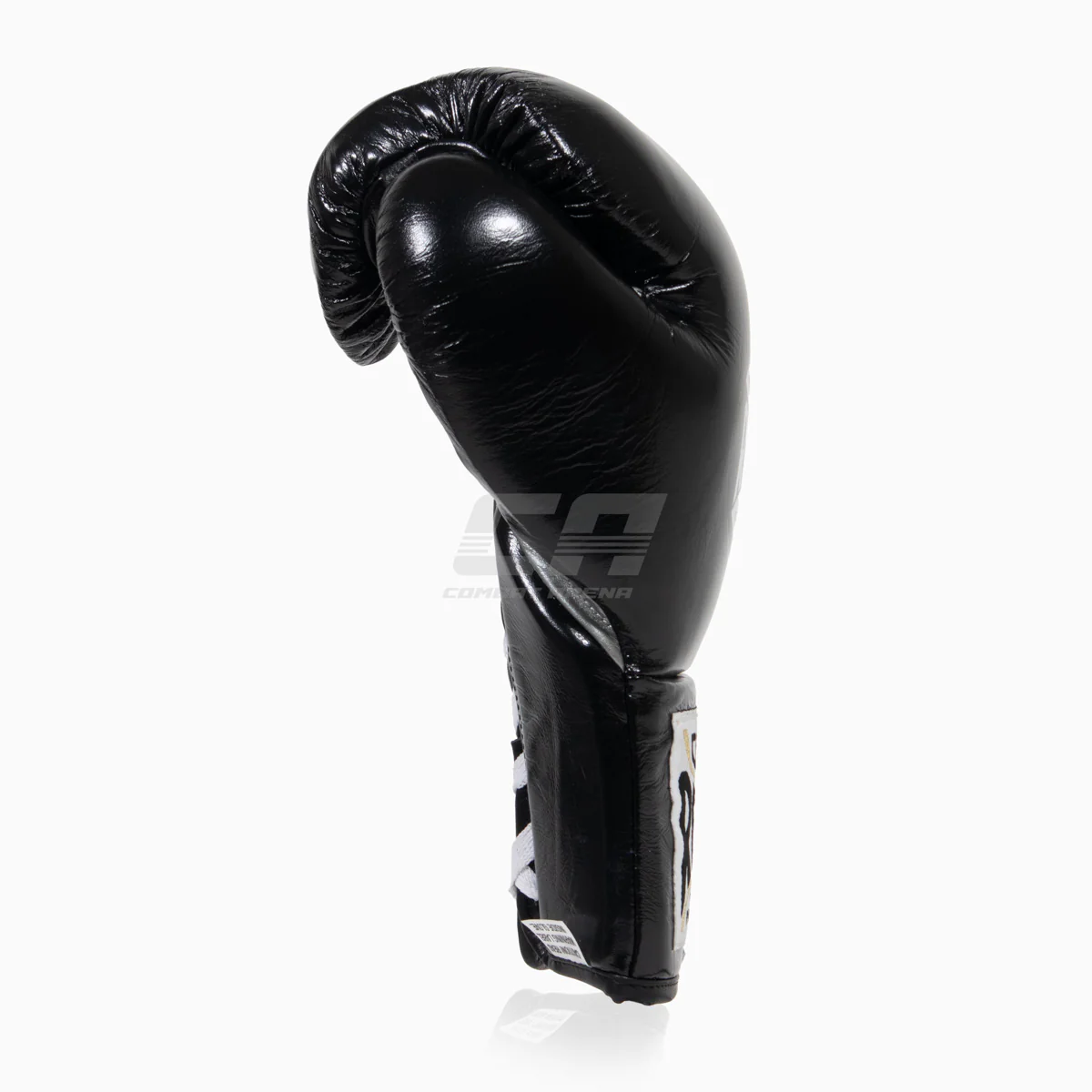 Boxing gloves Cleto Reyes Professional CB2 Black-Silver with laces  - Image 4