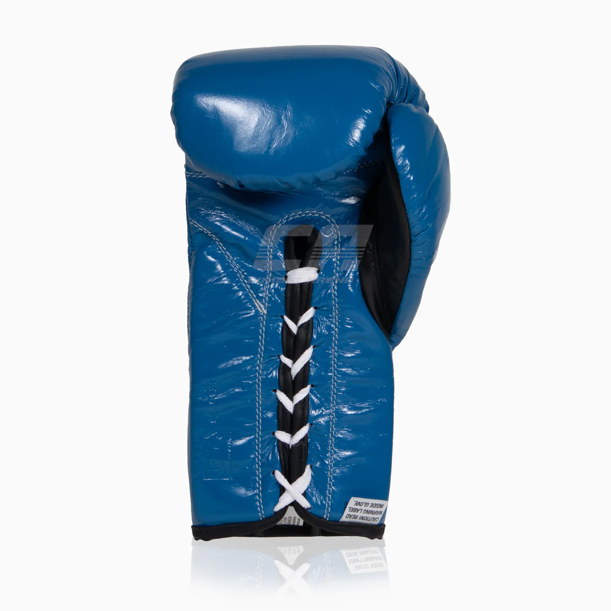 Boxing gloves Cleto Reyes Professional CB2 Blue-black with laces  - Image 2