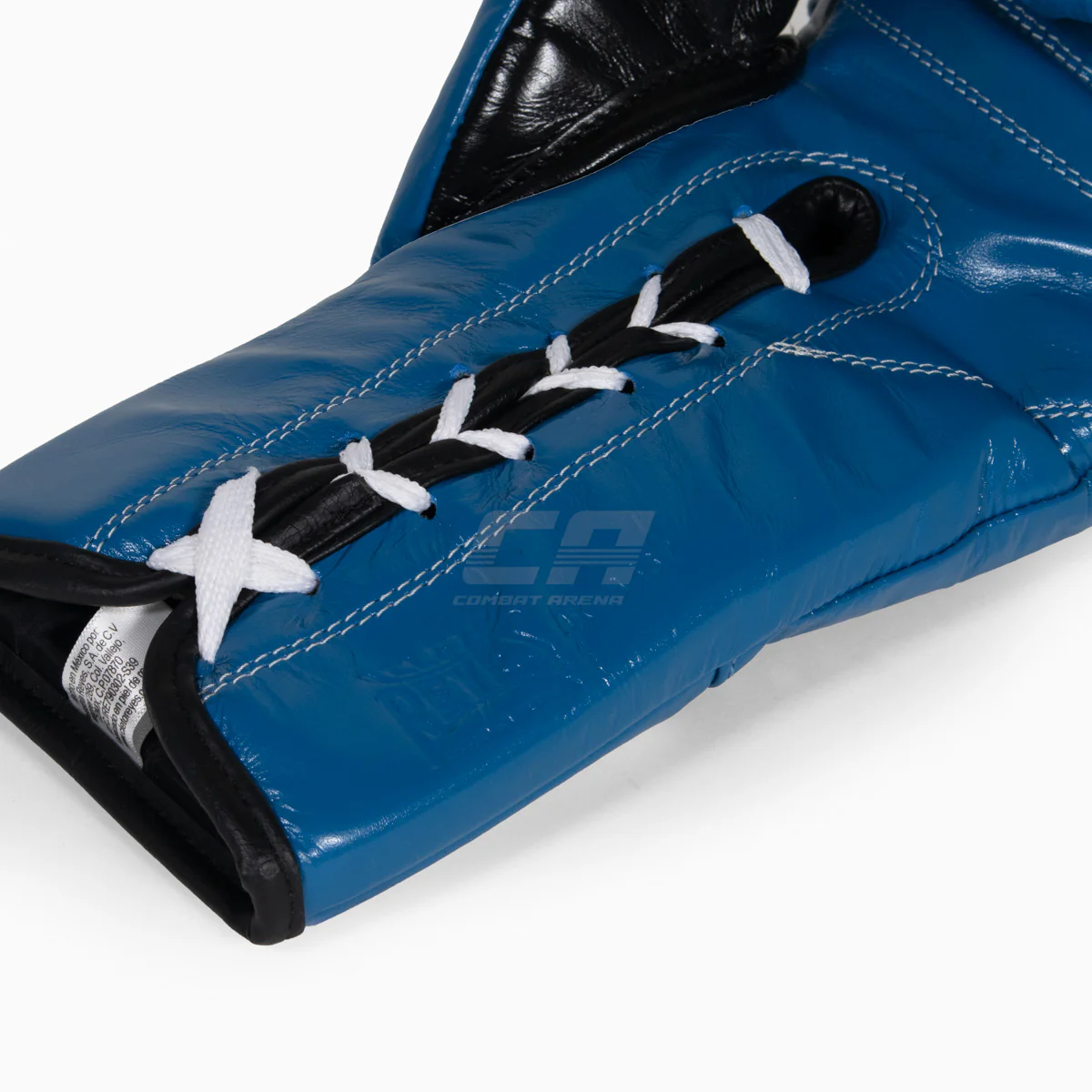 Boxing gloves Cleto Reyes Professional CB2 Blue-black with laces  - Image 7