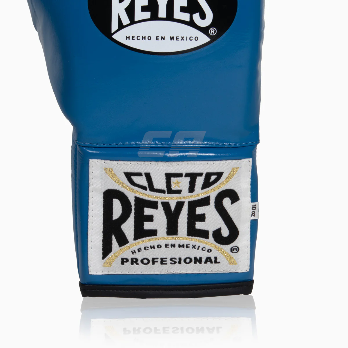 Boxing gloves Cleto Reyes Professional CB2 Blue-black with laces  - Image 8
