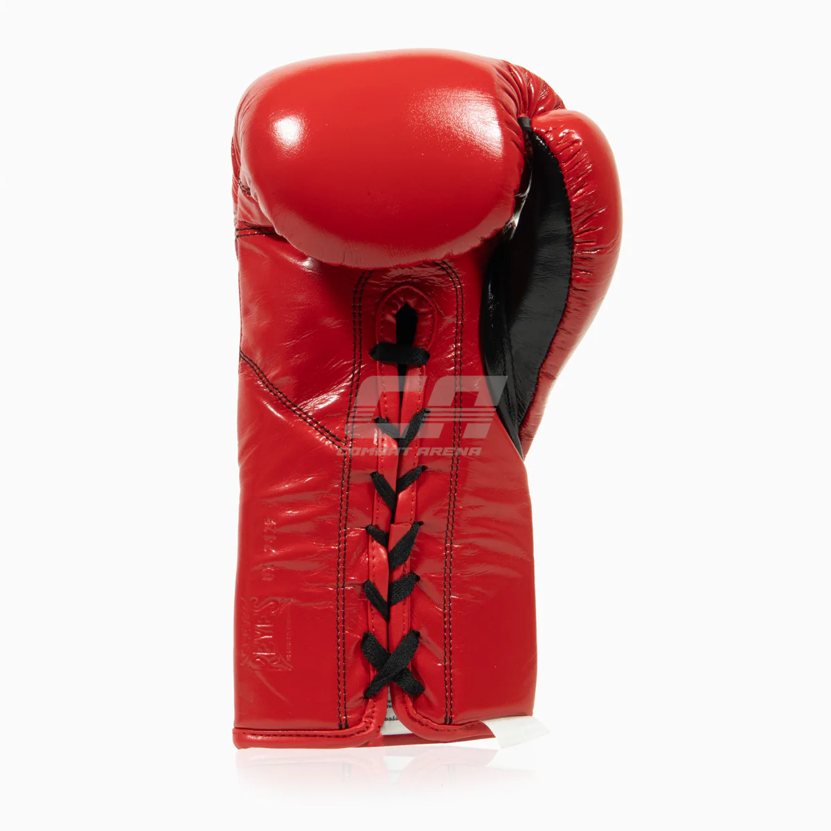 Boxing gloves Cleto Reyes Professional CB2 Red-Black with laces  - Image 3