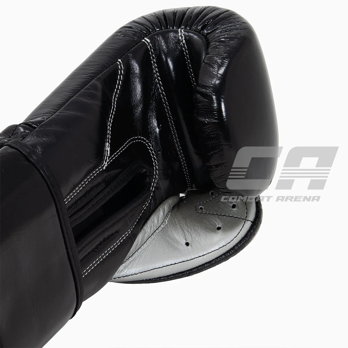 Boxing gloves Cleto Reyes Sparring CE6 Black-Silver  - Image 12