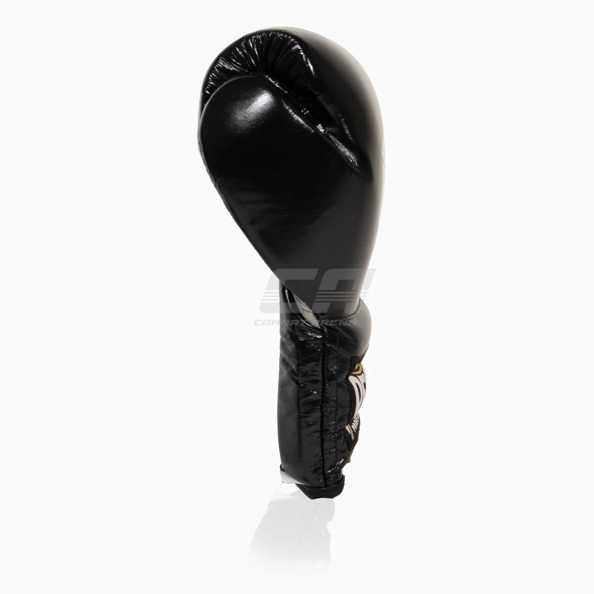 Boxing gloves Cleto Reyes Traditional Training CE4 Black-silver with Laces  - Image 3