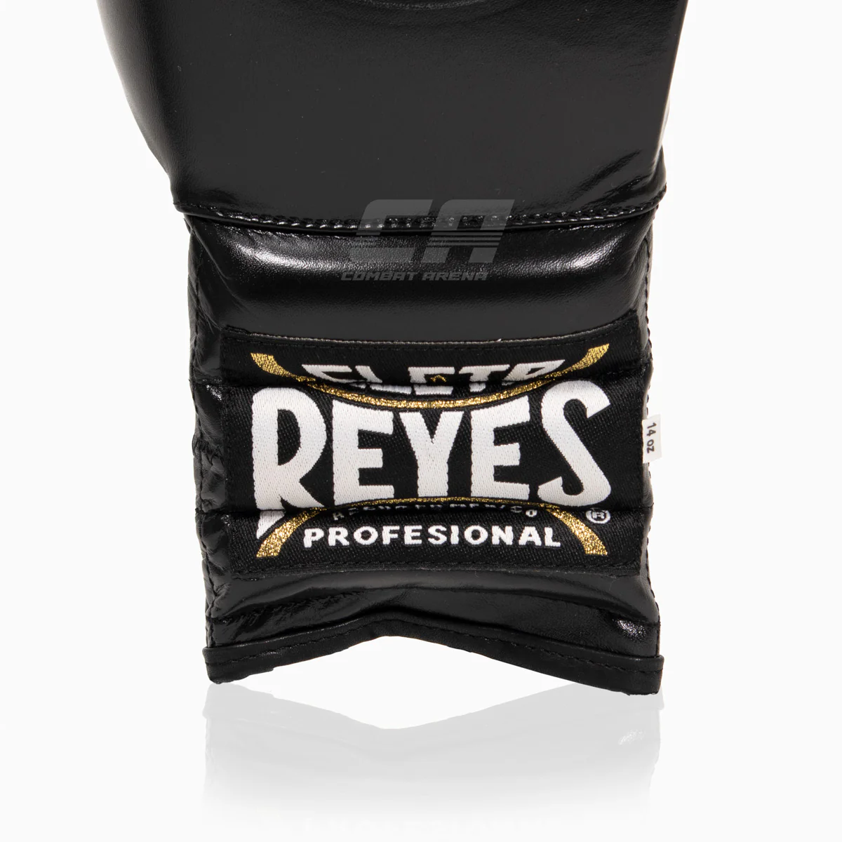 Boxing gloves Cleto Reyes Traditional Training CE4 Black-silver with Laces  - Image 5