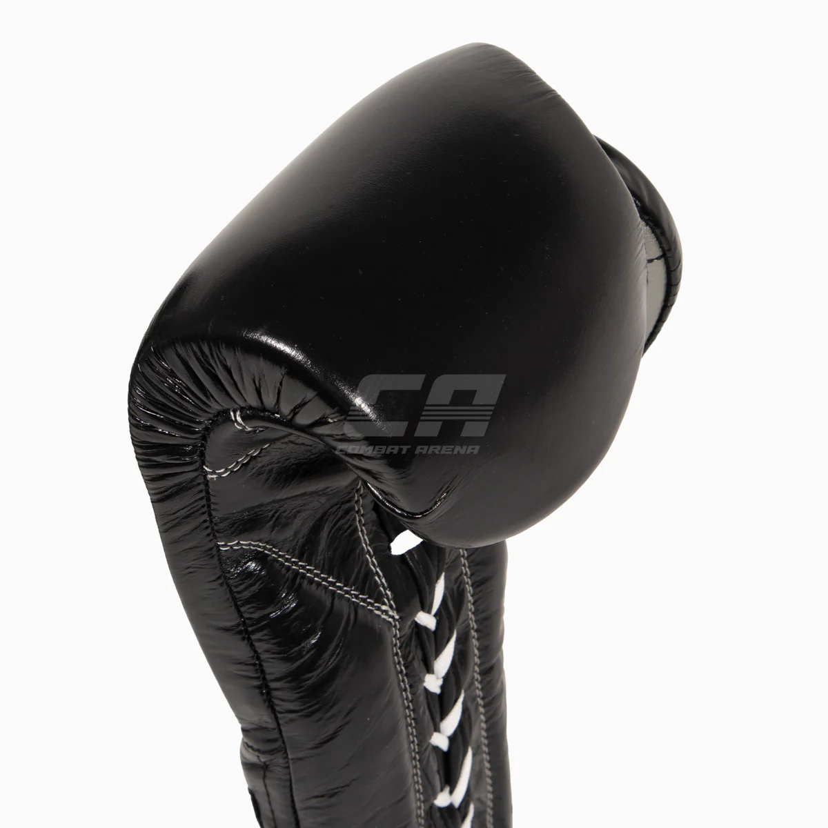 Boxing gloves Cleto Reyes Traditional Training CE4 Black-silver with Laces  - Image 7