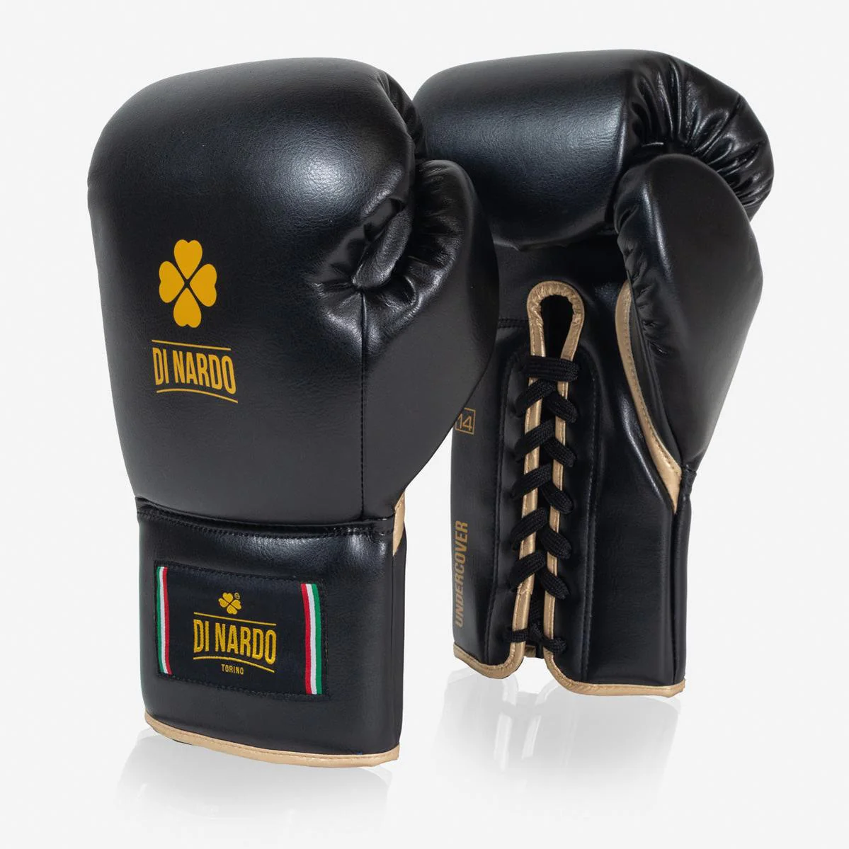 Boxing gloves Di Nardo Undercover with Laces Black-gold  - Image 2