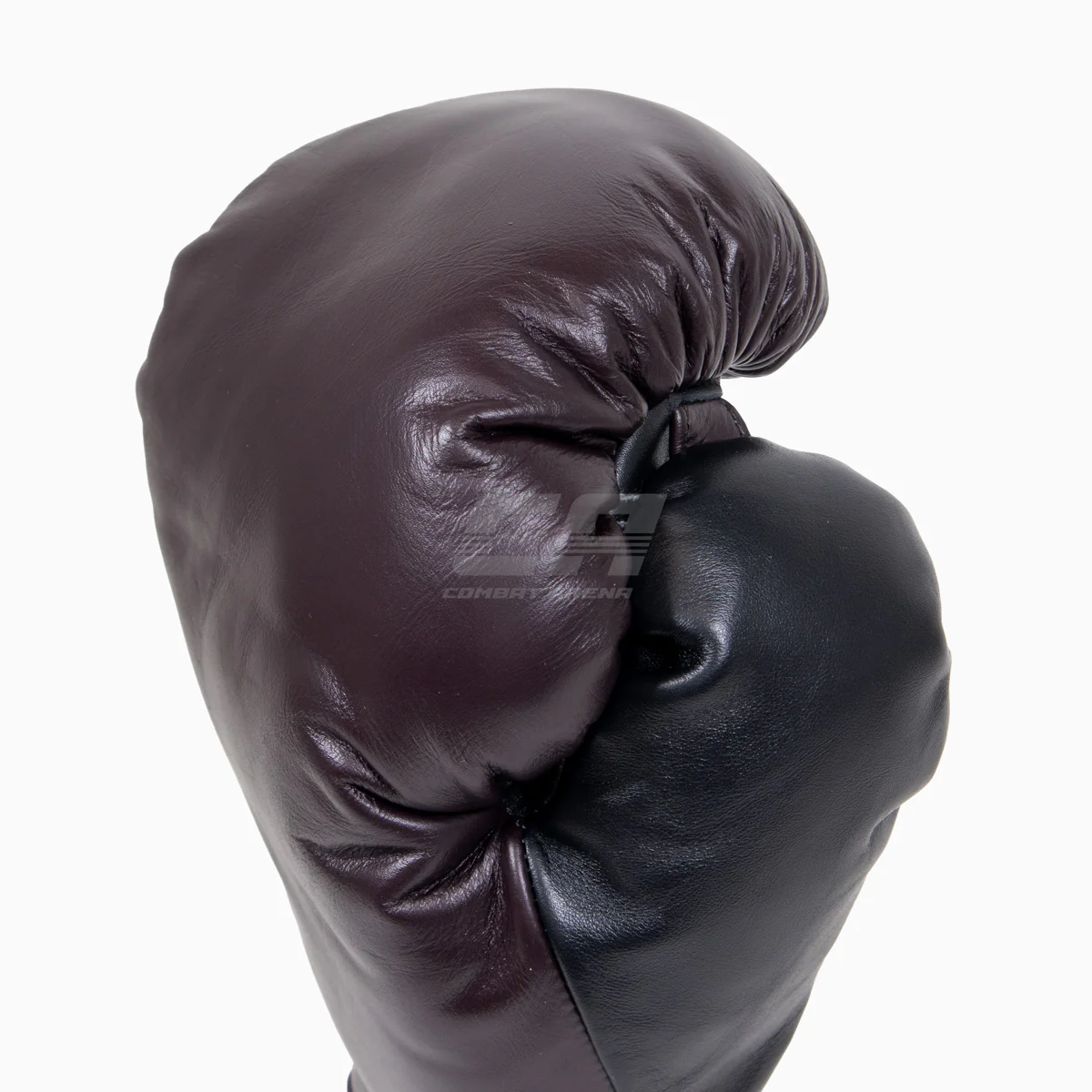 Boxing gloves Di Nardo with Burgundy-Black laces 14 oz  - Image 6