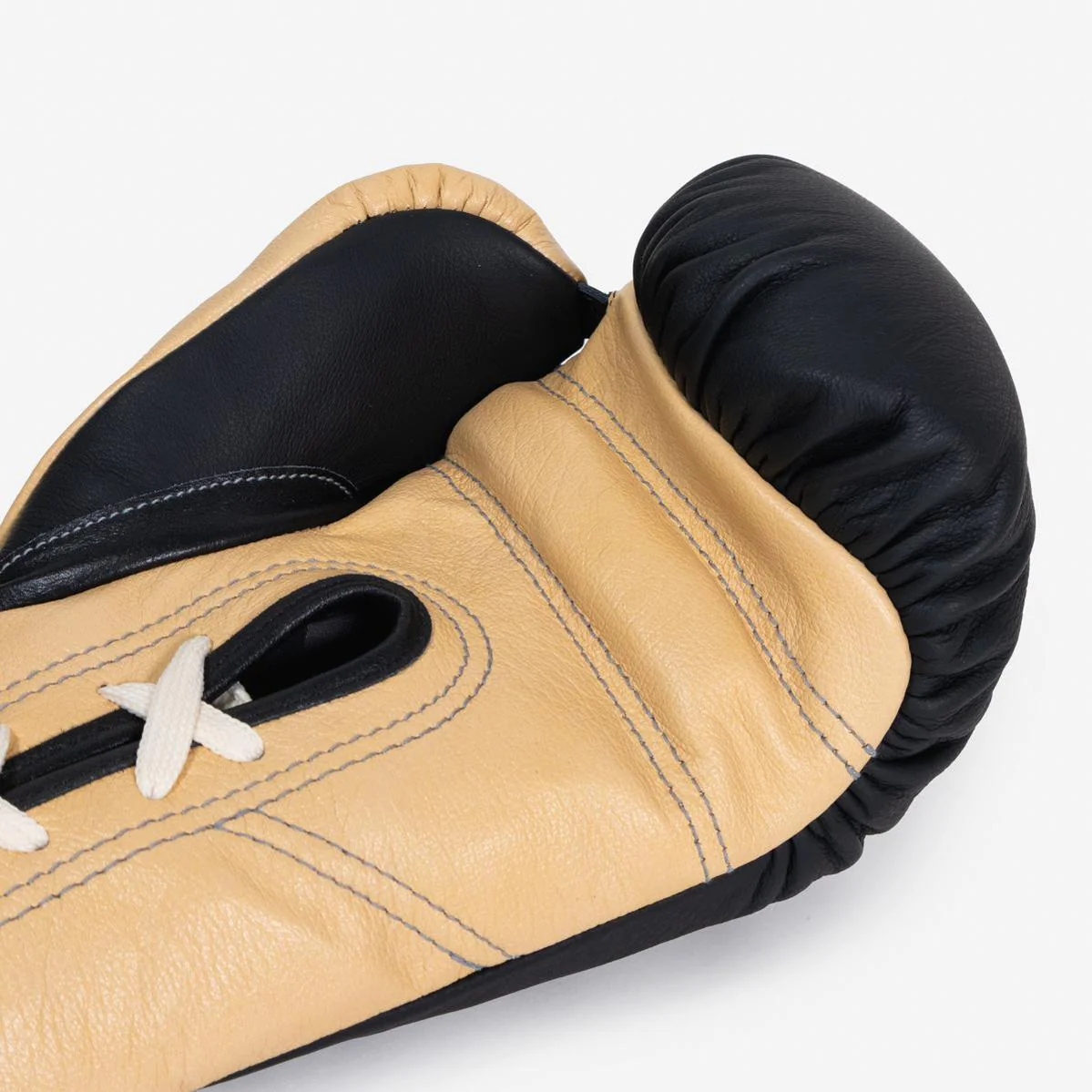 Boxing gloves Di Nardo with Laces 12 Oz Black-sand  - Image 10