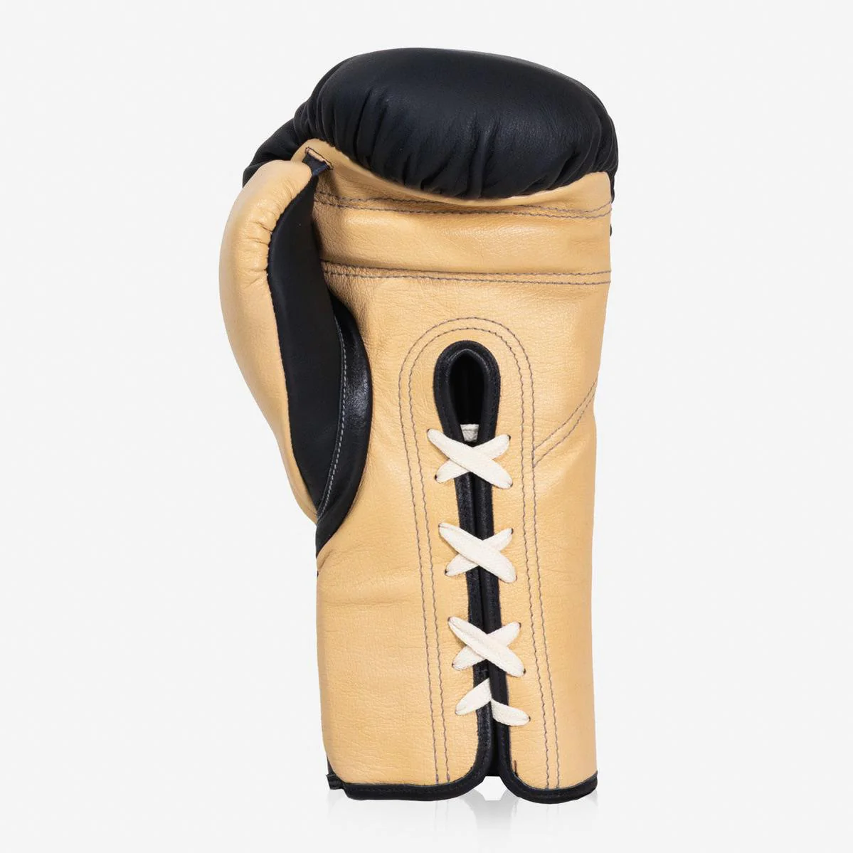 Boxing gloves Di Nardo with Laces 12 Oz Black-sand  - Image 5