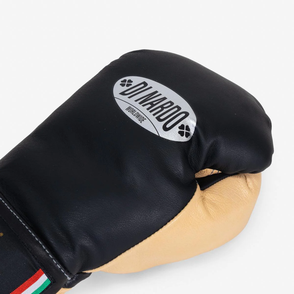 Boxing gloves Di Nardo with Laces 12 Oz Black-sand  - Image 9