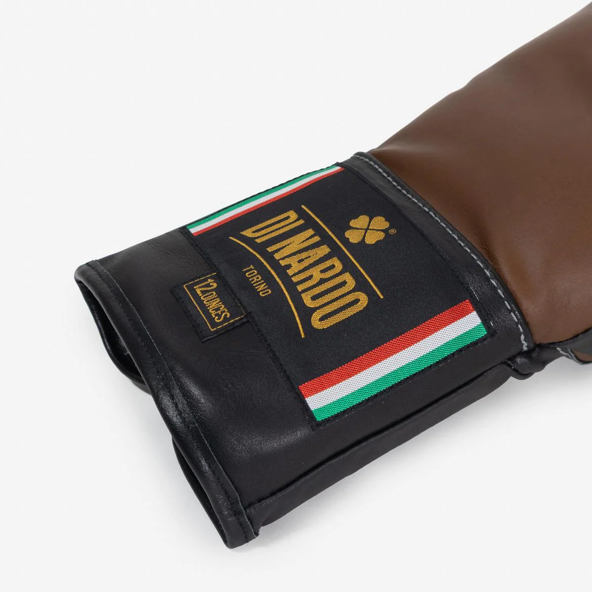 Boxing gloves Di Nardo with Laces 12 Oz Brown-black  - Image 11