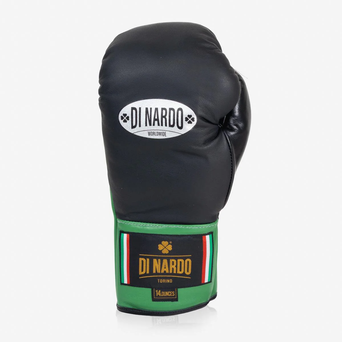 Boxing gloves Di Nardo with Laces 14 Oz Black-green  - Image 5