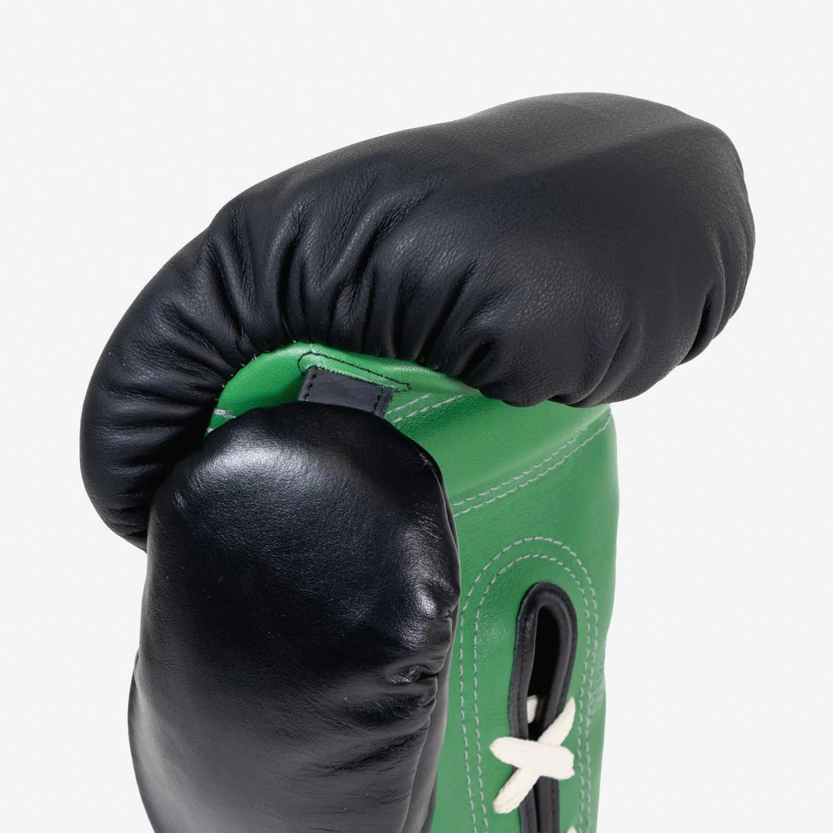 Boxing gloves Di Nardo with Laces 14 Oz Black-green  - Image 7