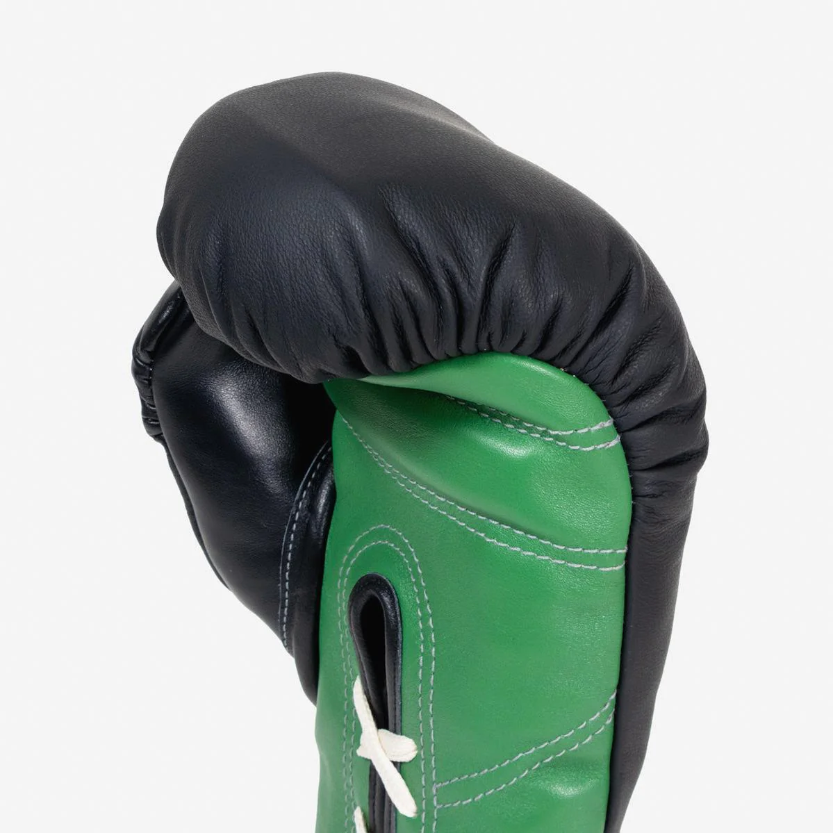 Boxing gloves Di Nardo with Laces 14 Oz Black-green  - Image 8