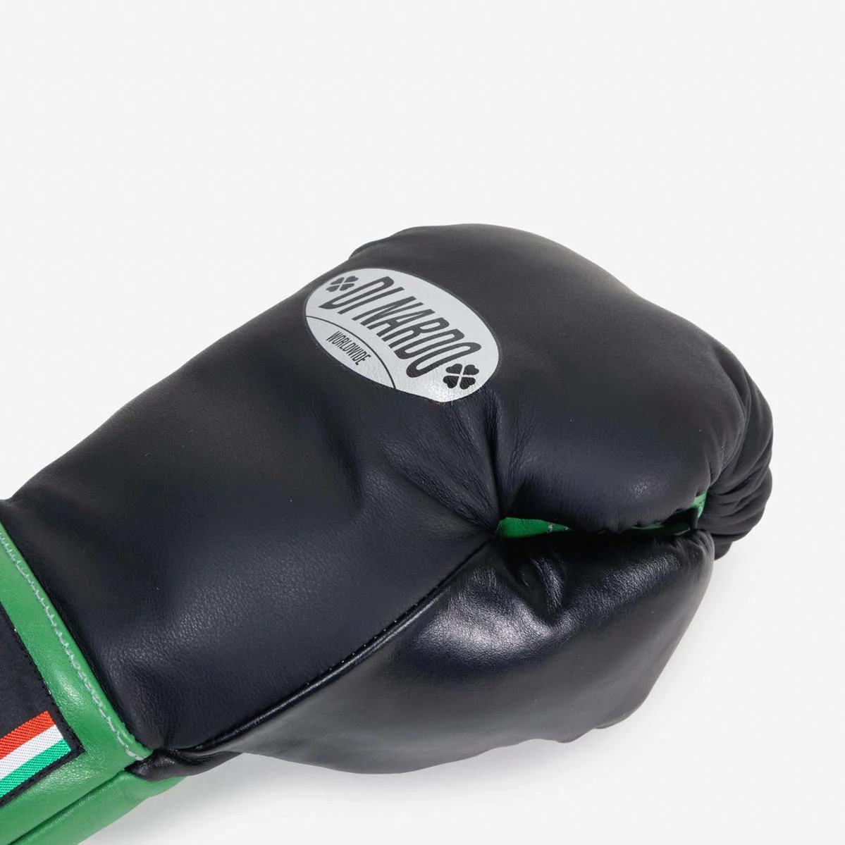 Boxing gloves Di Nardo with Laces 14 Oz Black-green  - Image 9