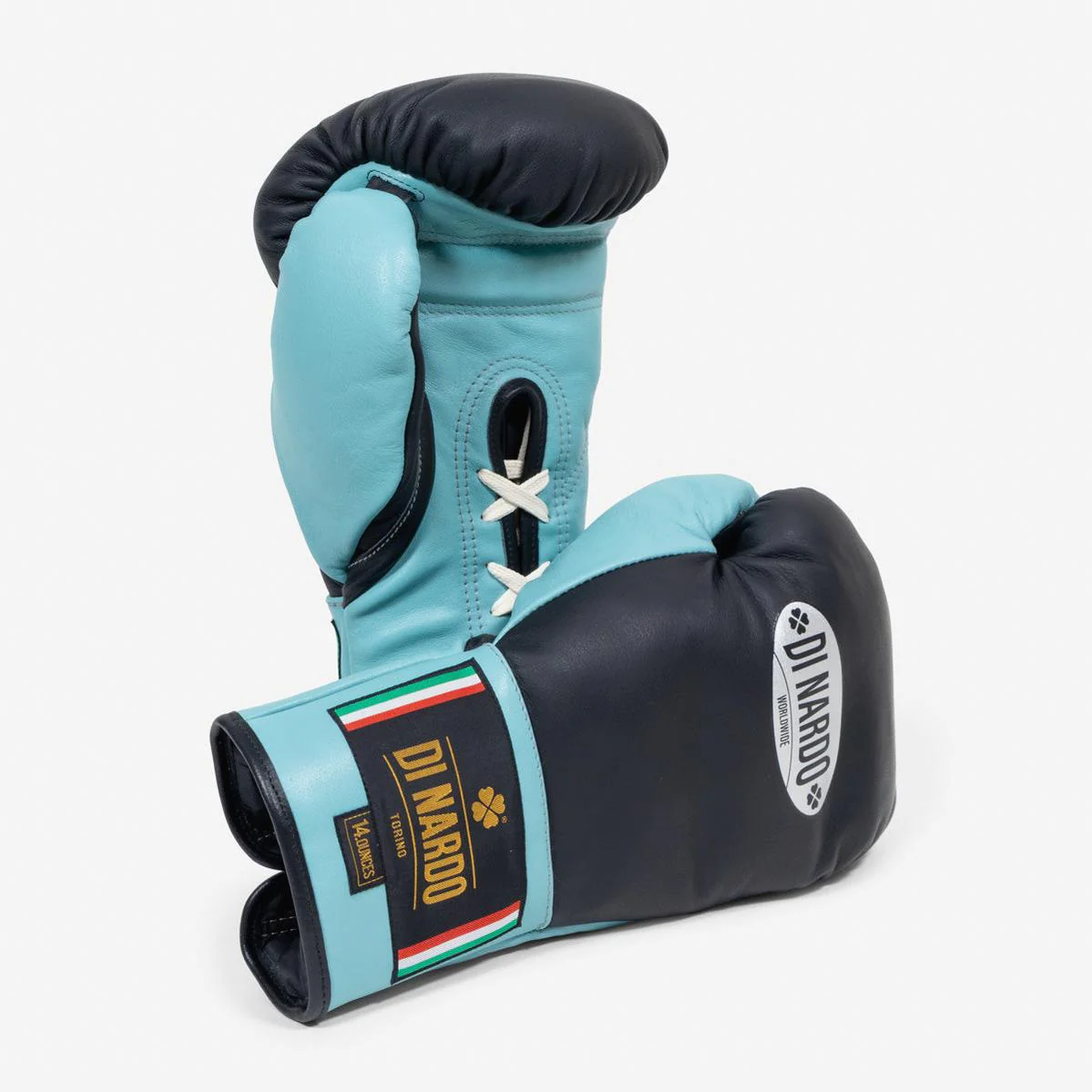 Boxing gloves Di Nardo with Laces 14 Oz Black-water 